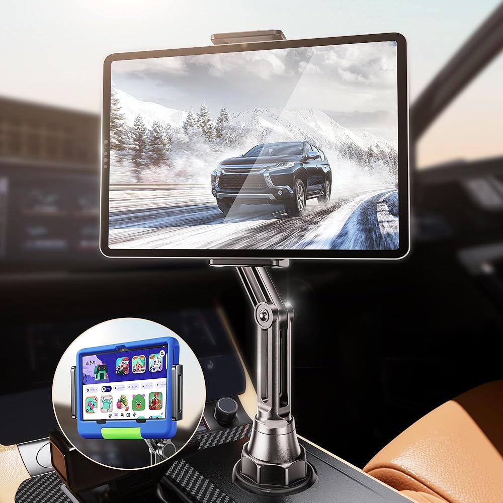 Amazon.co.jp: 【2025年最新改良・伸縮アーム】 車載タブレット